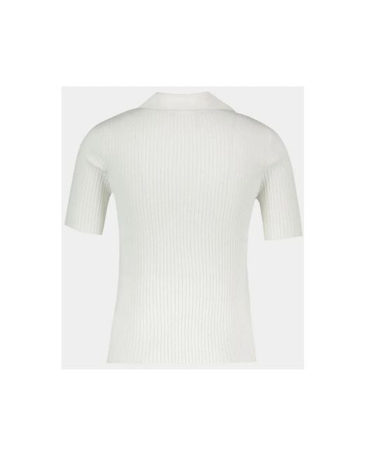 Courreges White Polo Shirts