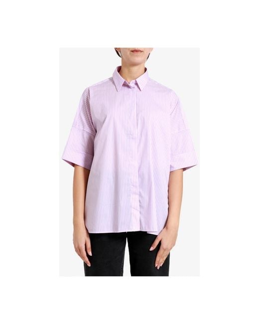 Fay Purple Lavander Hemd