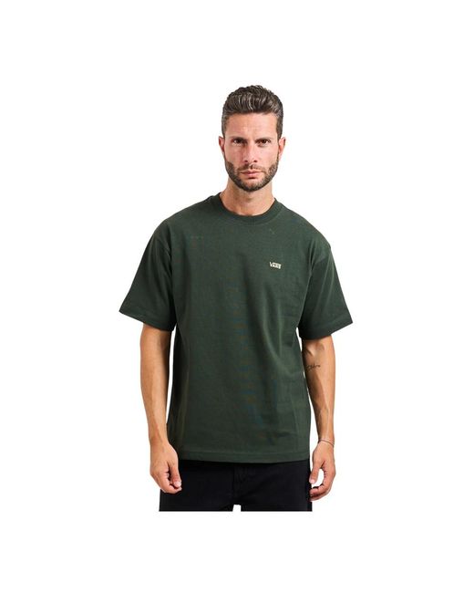 Vans Groene Basic Crew Neck T-Shirt in het Green voor heren