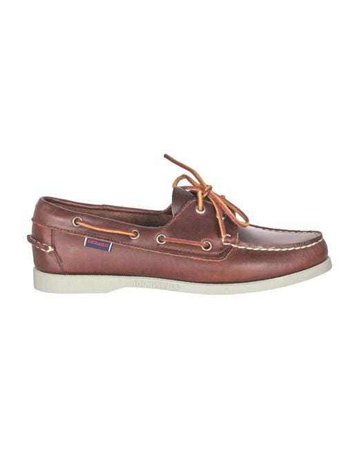 Sailor Shoes Sebago en coloris Red