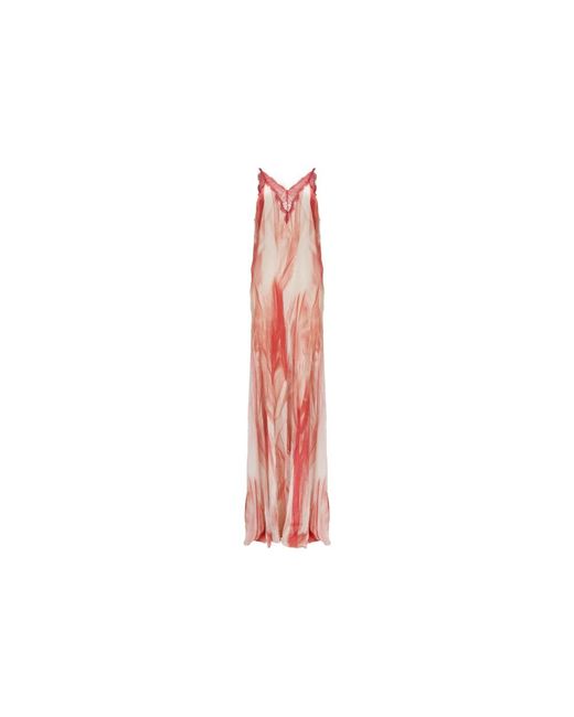 Elisabetta Franchi White Maxi Dresses