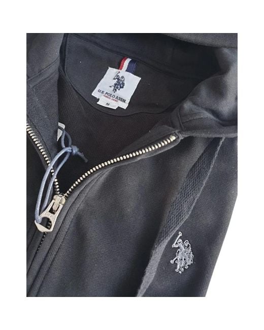 U.S. POLO ASSN. Blue Zip-Throughs for men