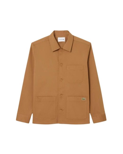 Lacoste Brown Casual Shirts for men