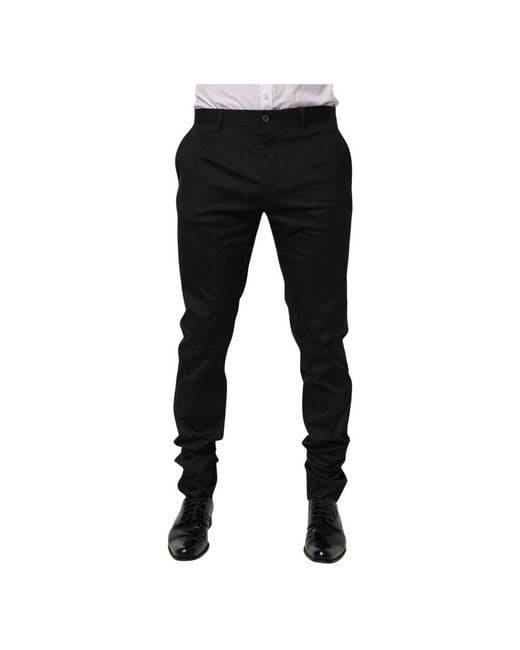 Dolce & Gabbana Anzughose in Black für Herren