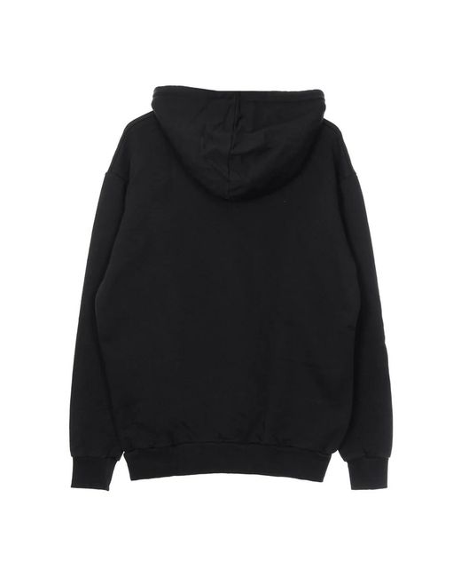 Kangol Hoodies & Sweatvesten ,Zwart ,Katoen Zwarte Lichtgewicht Hoodie Met Lange Mouwen in het Black voor heren