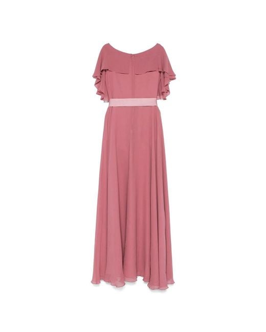 DE SANTIS Pink Maxi Dresses
