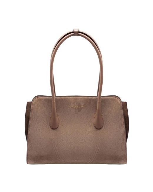Roberto Festa Brown Shopping Bags