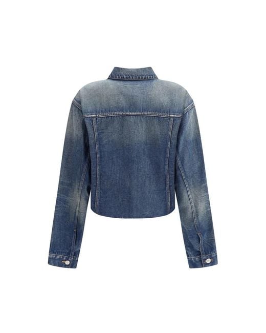 MM6 by Maison Margiela Blue Denim Jackets