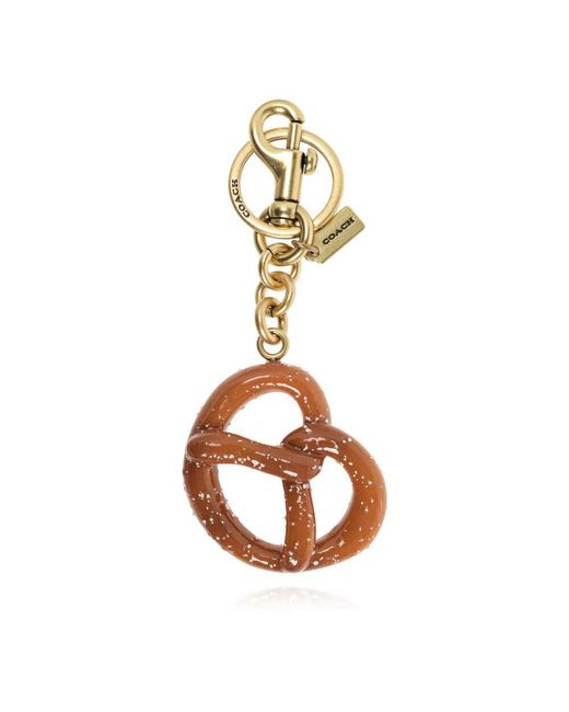 Coach Key Rigs COACH Keyrings in Metallic | Lyst