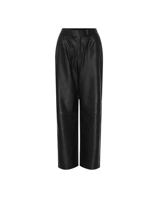 Btfcph Black Leather Trousers