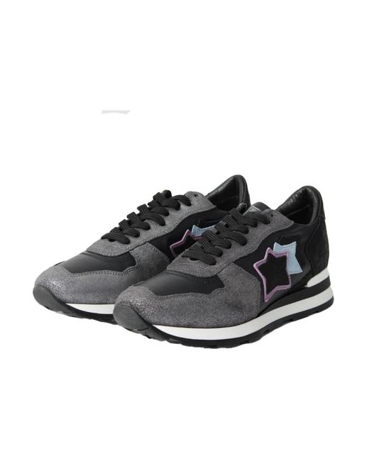 Atlantic Stars Black Sneakers