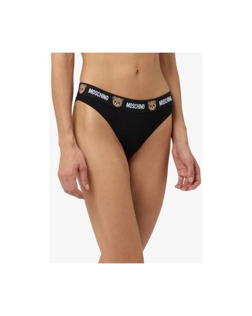 Moschino Black Underpants