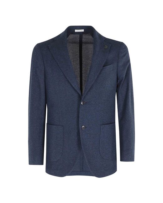 BRERAS Milano Blue Blazers for men