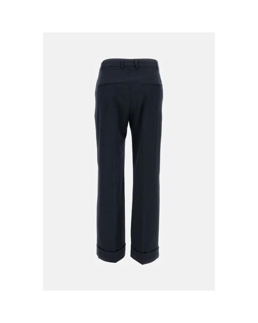 Alberto Biani Blue Wide Trousers