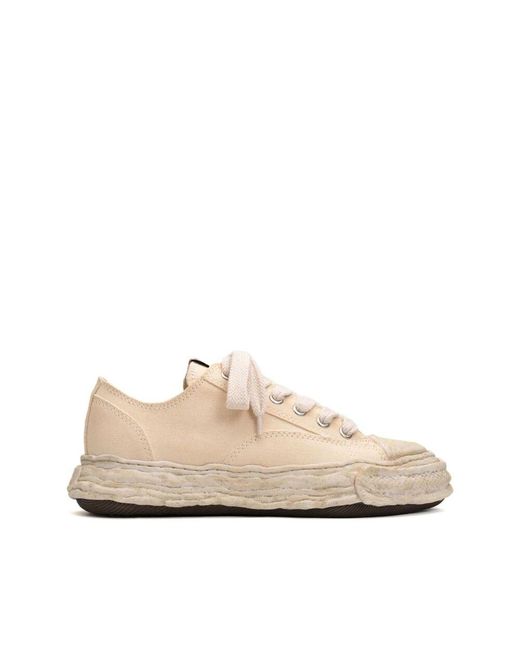 Maison Mihara Yasuhiro Sneakers Mit Logo-Patch in Natural für Herren