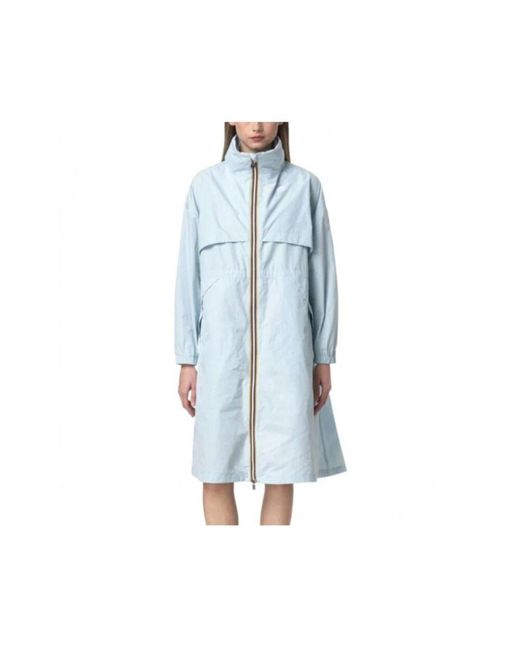 K-Way Blue Parkas