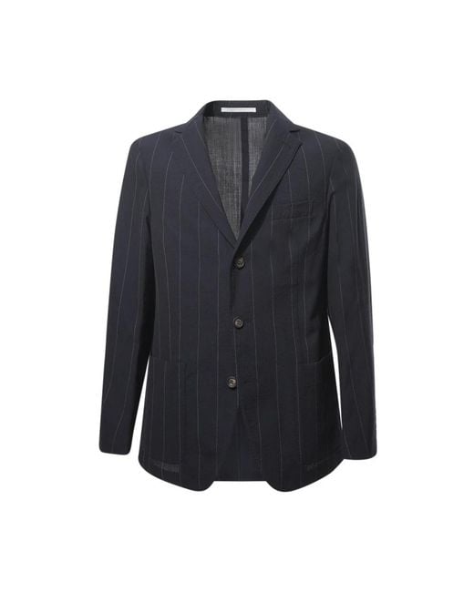 Eleventy Blue Blazers for men