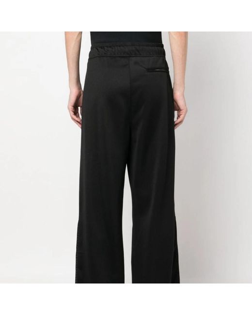 Trousers > straight trousers Lanvin pour homme en coloris Black