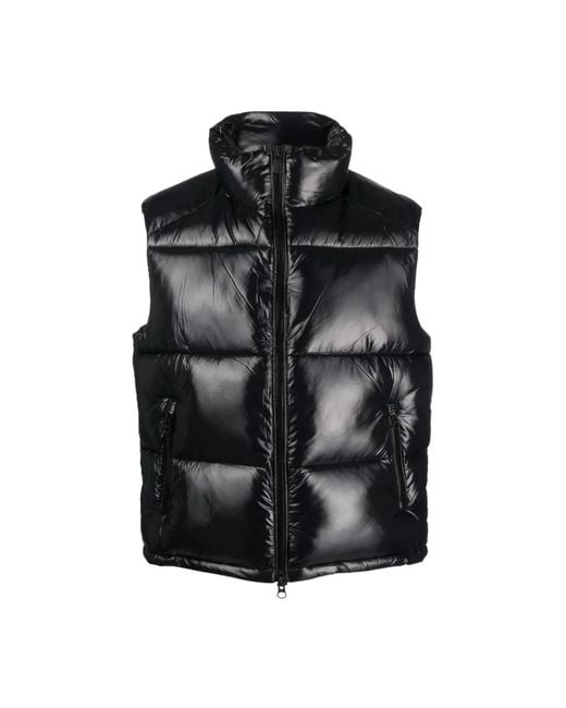 Save The Duck Aliantus puffer vest jacket schwarz in Black für Herren