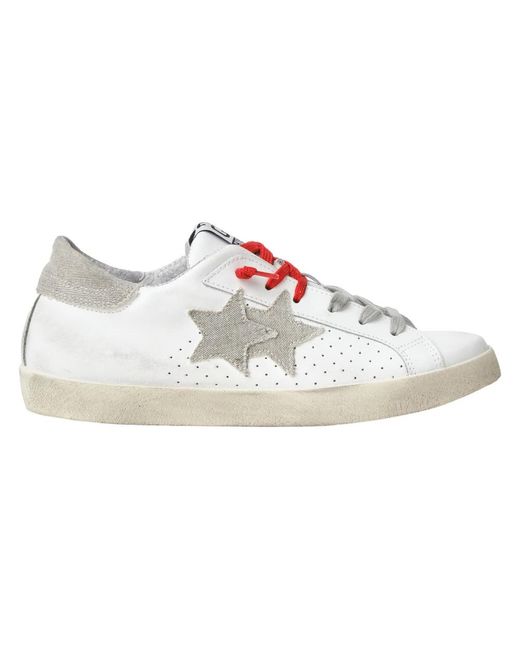 2 Star White Sneakers