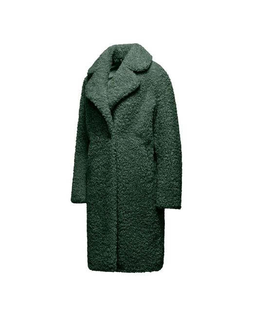 Bomboogie Green Double-Breasted Coats
