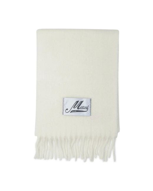 Winter Scarves di Marni in White