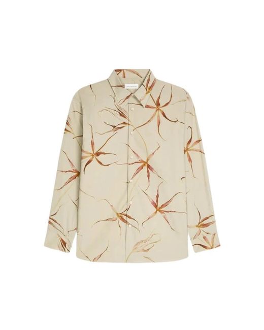 Dries Van Noten Natural Casual Shirts for men