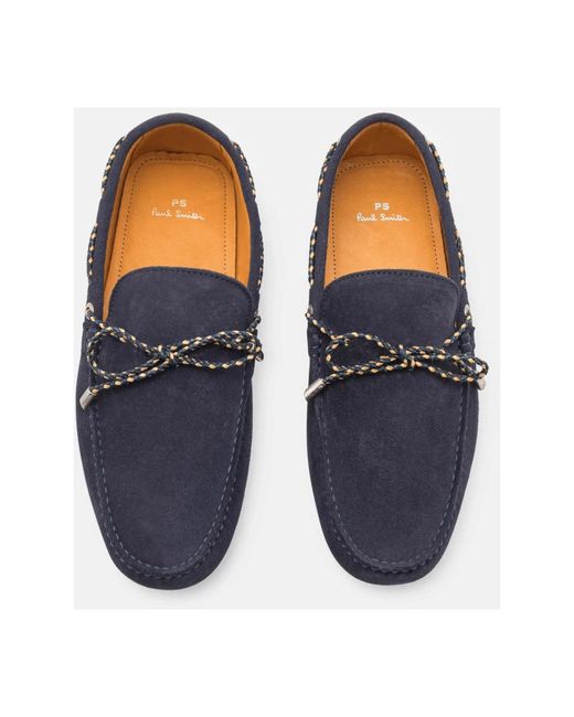 Paul Smith Springfield Suede Mocassin in het Black voor heren
