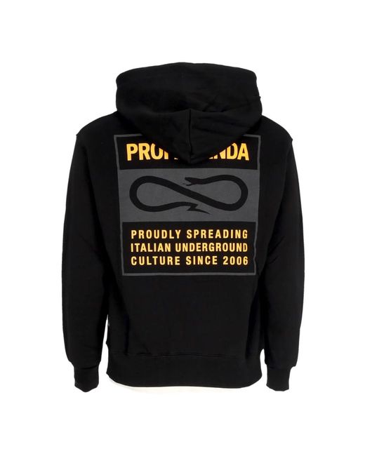 Propaganda Black Hoodies for men