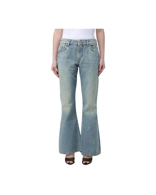 Flared Jeans di Balmain in Blue