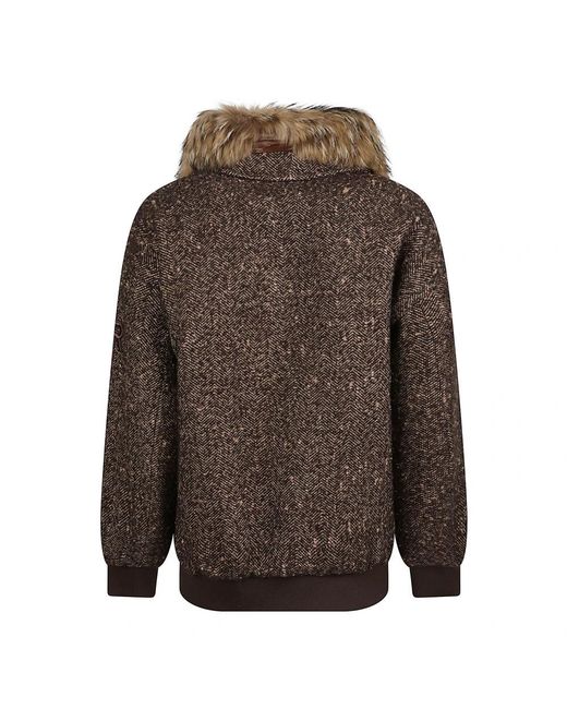 Ermanno Scervino Mf938 Bomberjack in het Brown