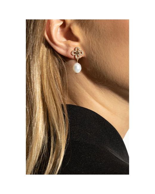 Earrings di Tory Burch in White