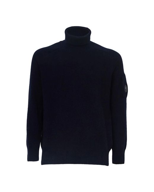 C P Company Blue Turtlenecks for men