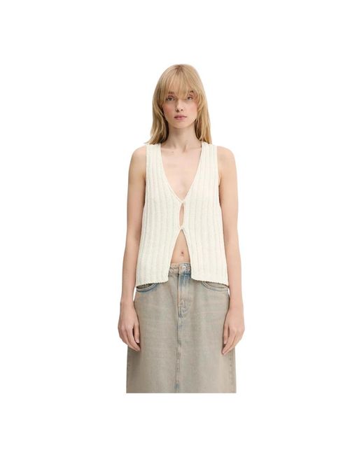 Cardigans di Samsøe & Samsøe in Natural