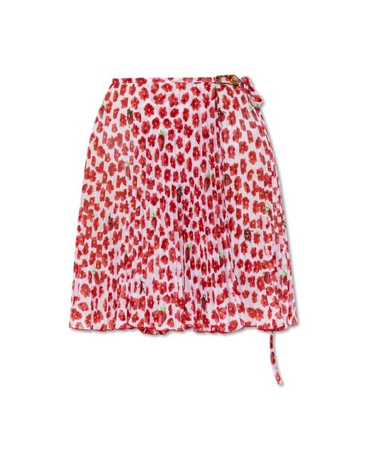 Short Skirts di Versace in Red