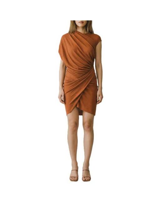 Rick Owens Brown Party Dresses