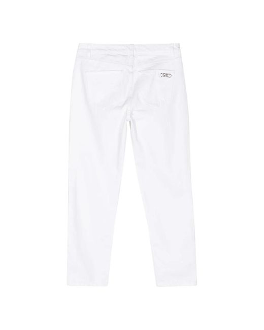 Michael Kors White Straight Fit Jeans