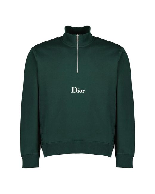 Dior Green Zip-Throughs for men