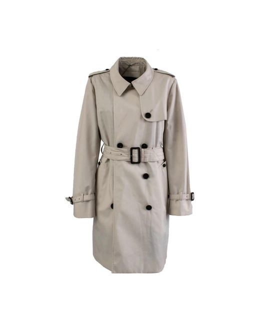 Aquascutum Natural Trench Coats