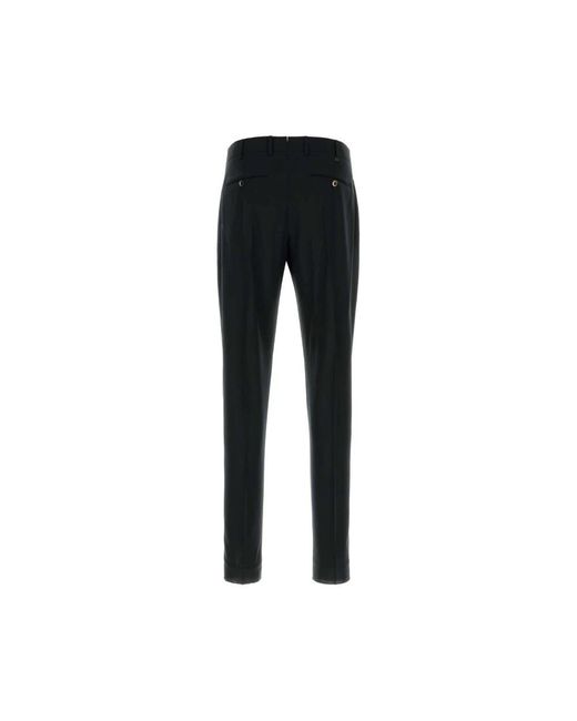 PT Torino Black Suit Trousers for men