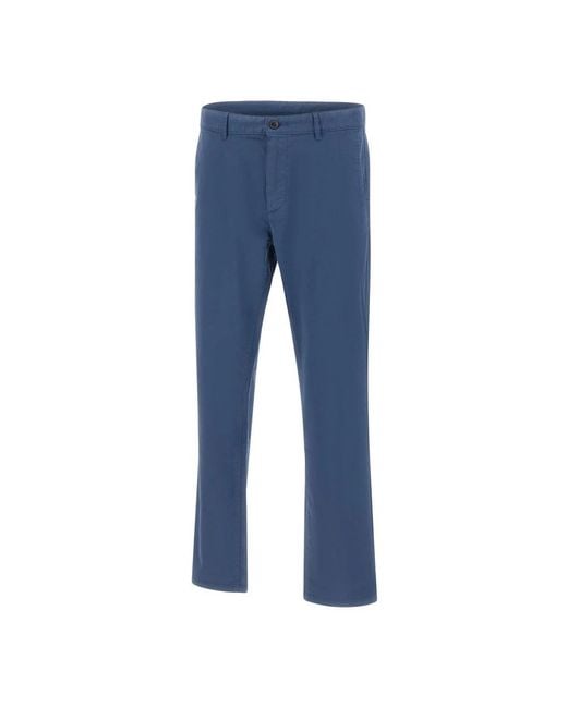 Boss Chino Slim in het Blue voor heren