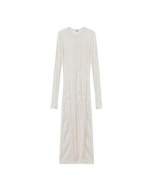Totême White Maxi Dresses