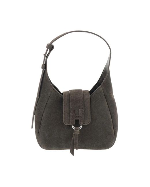 Hogan Black Shoulder Bags