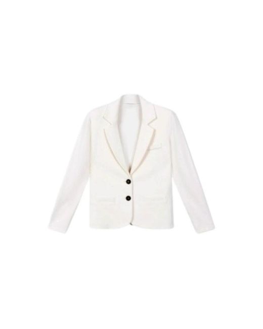 Blazers Repeat Cashmere en coloris White