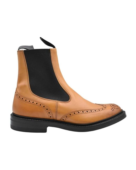 Tricker's Brown Chelsea Boots for men