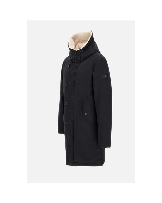 Peuterey Blue Parkas for men