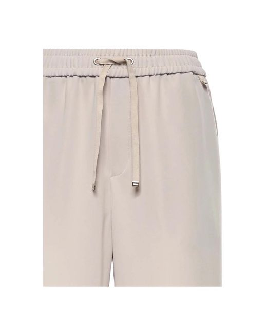 Herno Gray Wide Trousers