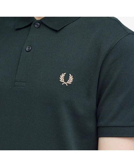 Fred Perry Green Polo Shirts for men