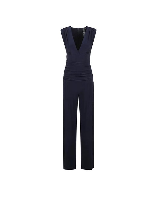 Norma Kamali Blue Jumpsuits
