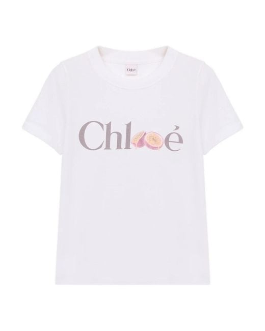 Chloé White T-Shirts